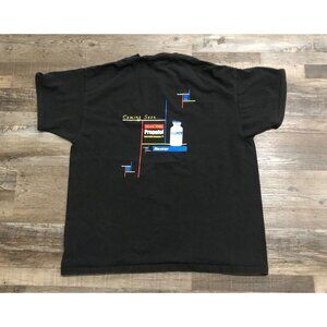 Vtg Vintage Baxter Propofol Promo Promotional T Shirt Mens XL Black